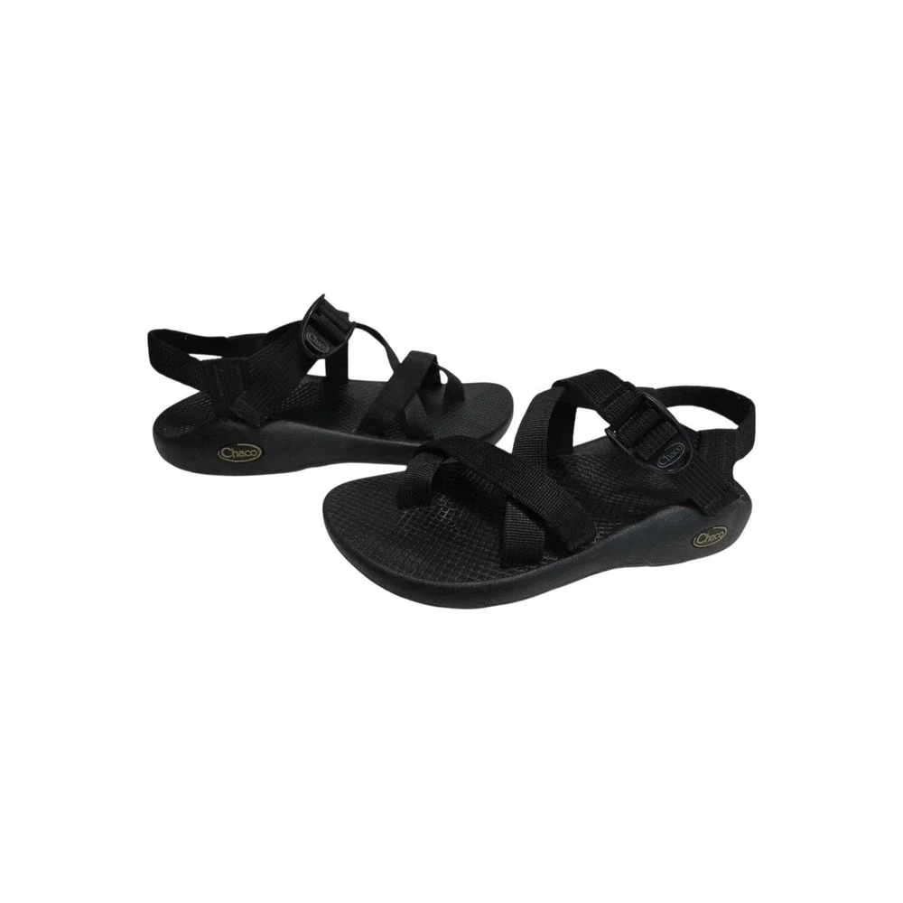 Chaco Z Cloud 2 Womens Sandals‎ Black Strappy Toe Loop Sport Hiking Shoes W8